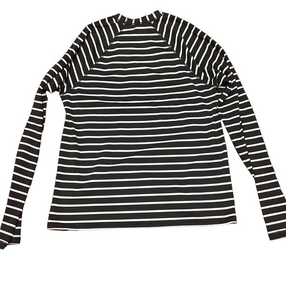 Kona Sol UPF 50 Crewneck Swim Shirt Rash Guard Black NWT Size S - Picture 4 of 4